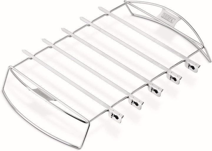 Weber 6606 Schaschlik Set, Kebab-Set, edelstahl Single, Single