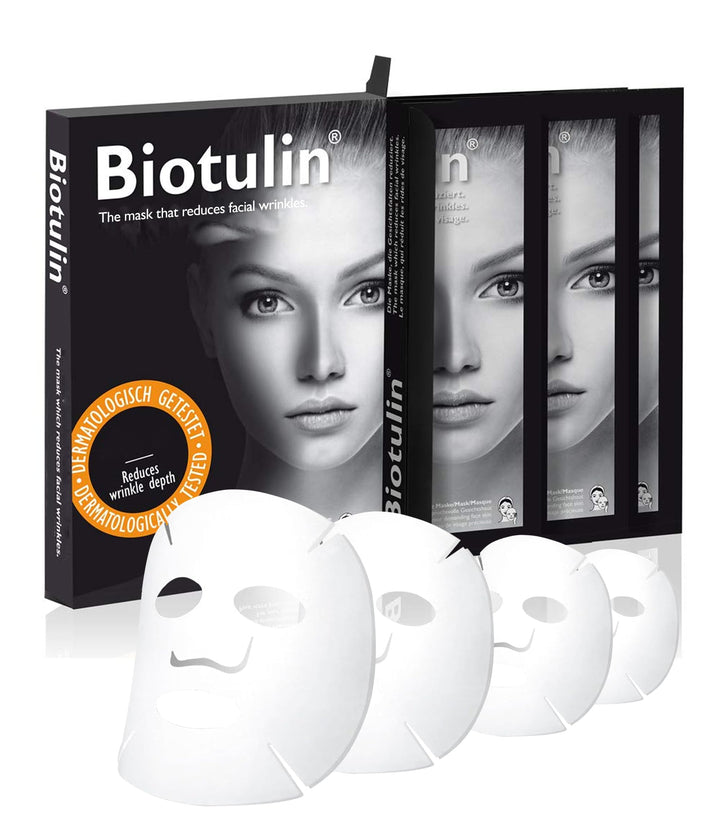 Biotulin Bio Cellulose Maske, 4er Box