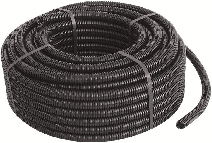 Wellschlauch, schwarz, 100 Meter, gerollt 20 MM, 20 MM