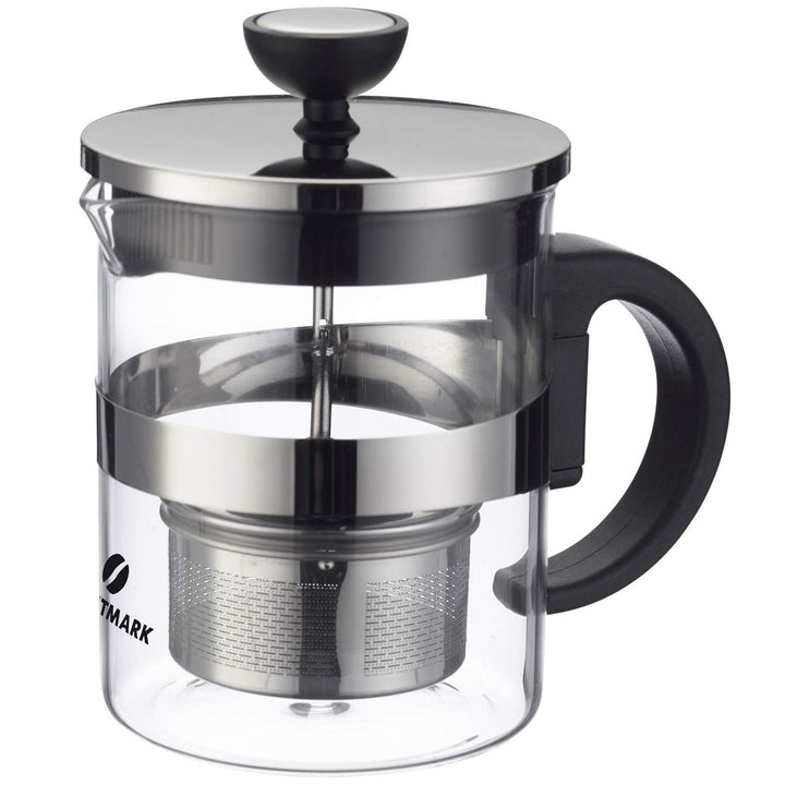 Westmark Teebereiter, 600 ml, Teatime, BPA-frei, Borosilikatglas und Edelstahl, 24802260, 600 ml
