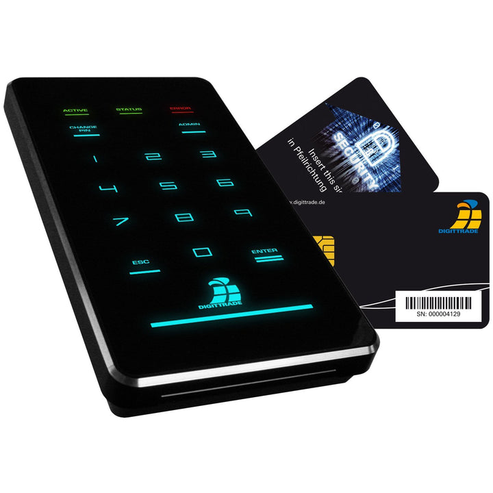 Digittrade HS256 S3 Externe Festplatte 250GB SSD High Security Mobile HDD (6,4 cm (2,5 Zoll), 5400rp