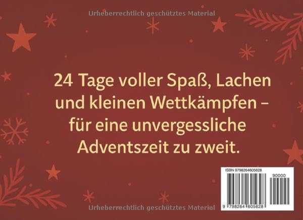 Das Weihnachts-Duell für Paare - Der lustige Adventskalender mit 24 Spielen & Challenges: Interaktiv