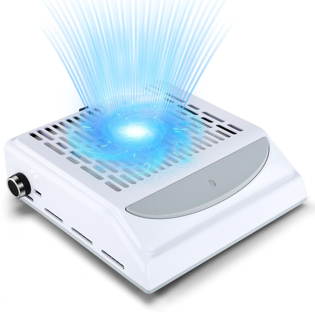 Staubabsaugung Für Nägel 100W,Mit Wiederverwendbarer Filter,Usb Schnittstelle,Drehbar Zum Einstellen
