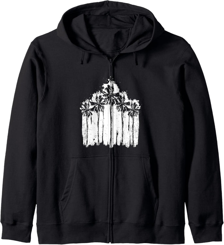 Sommergefühl Coole Palmen Kapuzenjacke