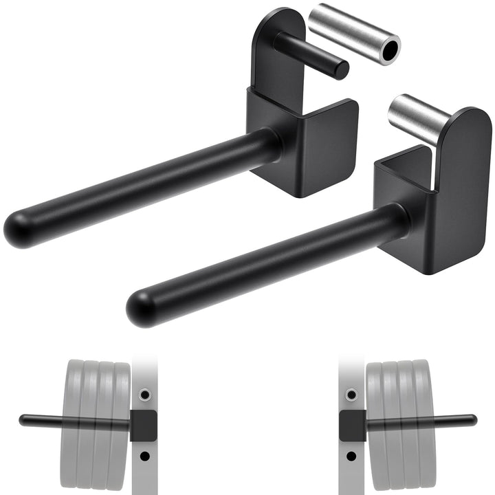 Kipika Hantelscheibenhalter für 2x2 und 3x3 Power Rack - Power Rack Aufsatz für Hantelscheiben - Pas