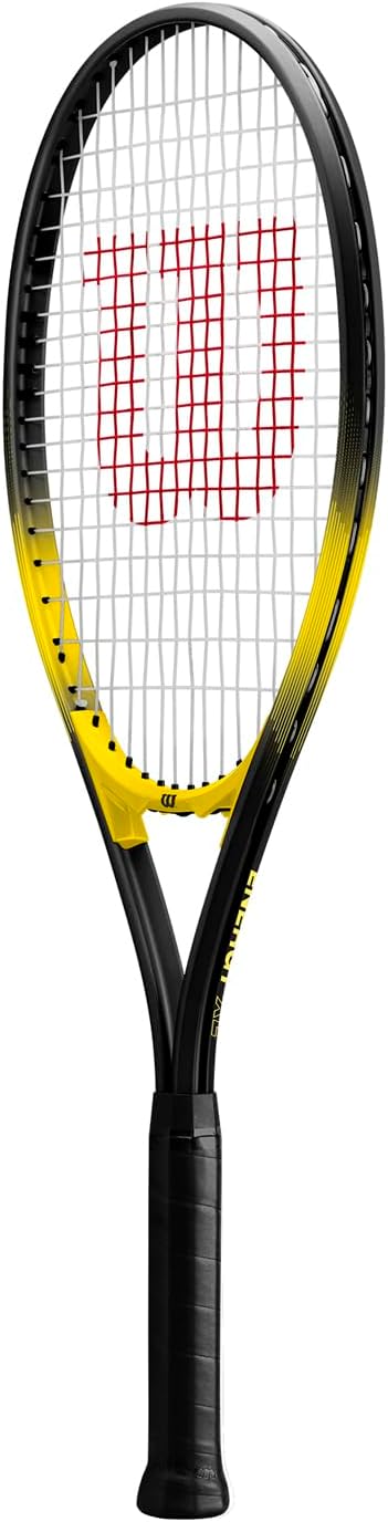 Wilson Energy XL Tennisschläger, Schwarz/Gelb, Gr. 2 Black / Yellow, 2 Black / Yellow
