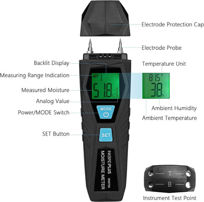 INKBIRDPLUS Holzfeuchtemesser