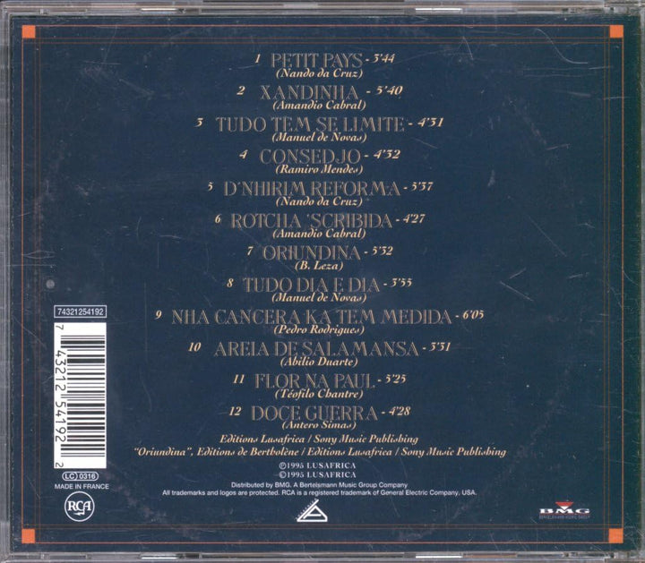 Cesaria, Audio-CD