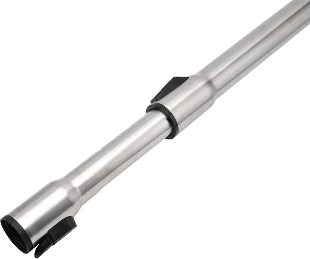 Saugrohr Teleskop-Rohr Rohr 35 mm Ø mit Klickfunktion, kompatibel mit Miele Staubsauger S8,S6,S5,S4,