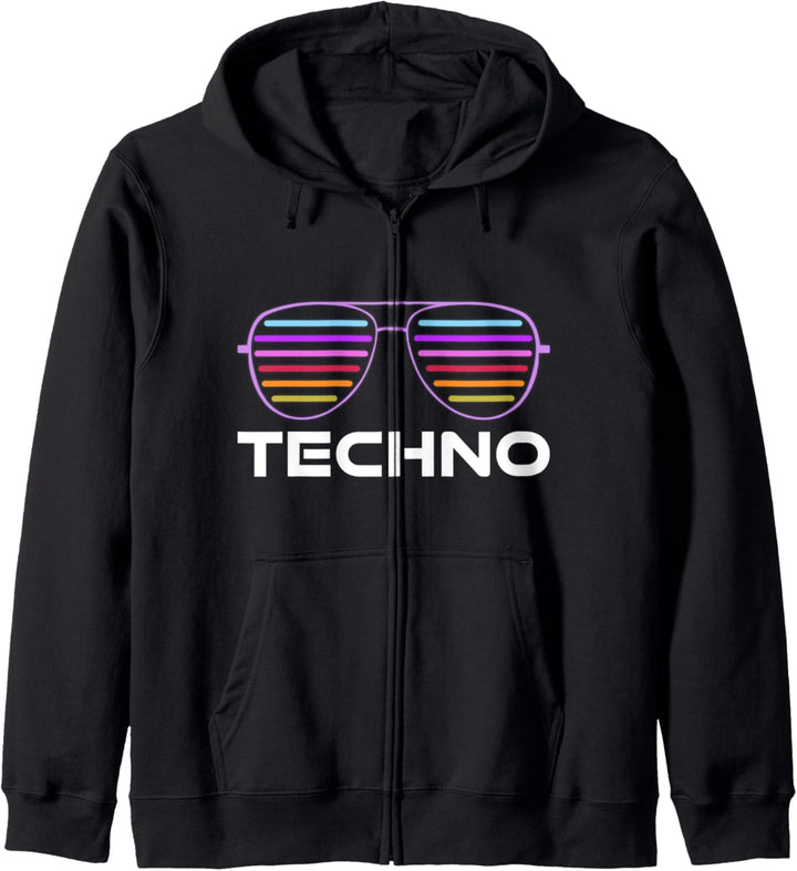 HardTekk Schranz Hard Tekk Tekke DJ Rave Techno Kapuzenjacke