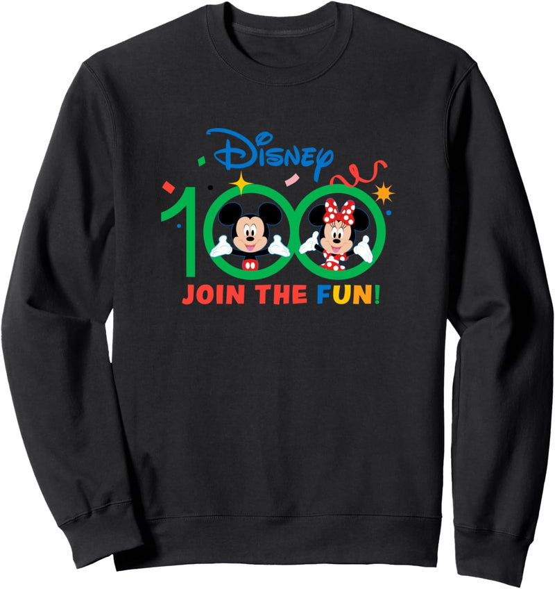 Disney 100 Anniversary Mickey and Minnie Join the Fun D100 Sweatshirt