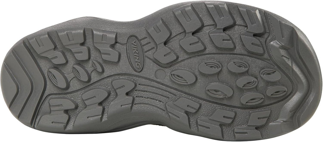 Viking Unisex Kinder Adventure Sandal 32 EU Weit Black Charcoal, 32 EU Weit Black Charcoal