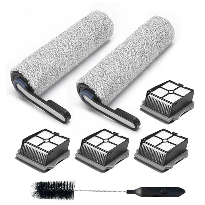 Zubehör für Tineco Floor One S5 / S5 Pro / S5 Pro 2 / S5 Extreme, 2 Bürstenrolle 4 Filter Nass-Trock