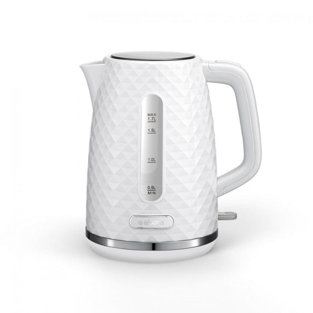 eldom C280 Wasserkocher | 1,7 Liter Kapazität | Retro Teekocher mit 2200W Leistung | 360°-Sockel | W