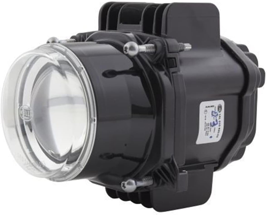 HELLA - LED/DE-Hauptscheinwerfer - 90mm Performance Bi-LED L70 - 12V - rund - Einbau - Stecker: AMP