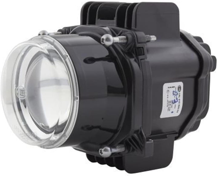 HELLA - LED/DE-Hauptscheinwerfer - 90mm Performance Bi-LED L70 - 12V - rund - Einbau - Stecker: AMP