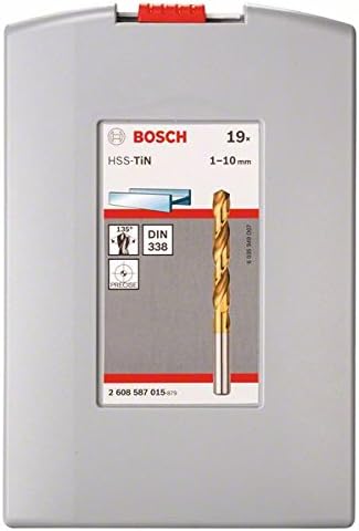 Bosch Professional 19tlg. Metallbohrer-Set HSS-TiN ProBox