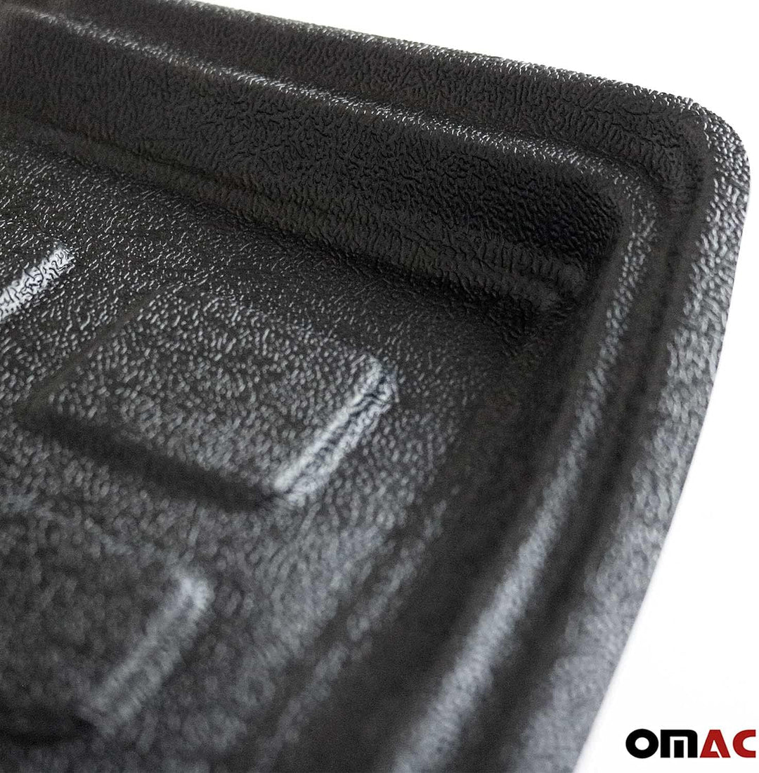 OMAC Kofferraumwanne Laderaumwanne kompatibel mit FIAT 500L 2013-2018 Gummi TPE Schwarz Kofferraumwa