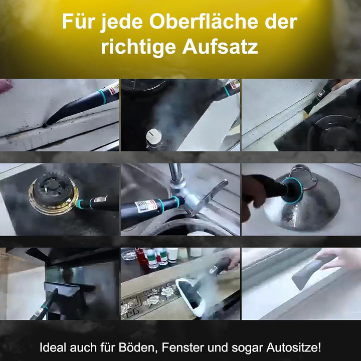 Dampfreiniger Für Alles | 1500W Dampfreiniger Handgerät | 1250ml Steam Cleaner | Handdampfreiniger M