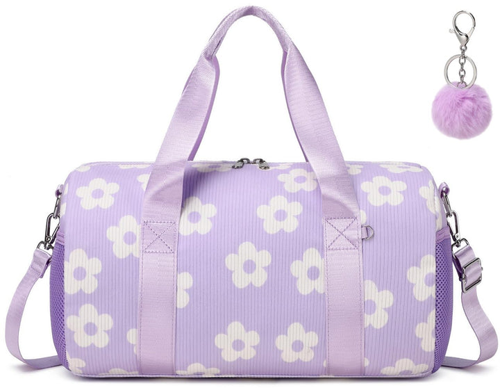 Sporttasche Kinder Mädchen Tanztasche Kinder Balletttasche Corduroy Handtasche Geschenk für Mädchen