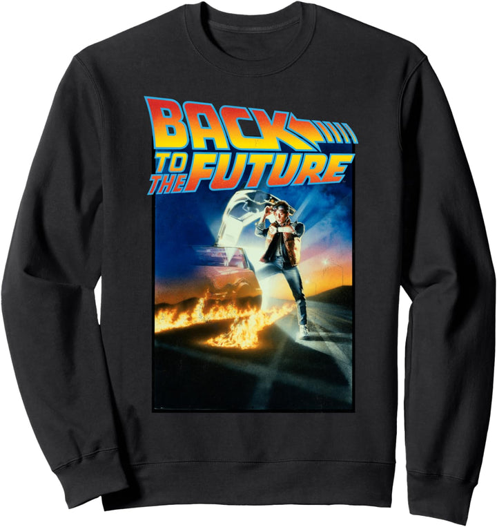 Back To the Future Movie Poster Classic Sweatshirt