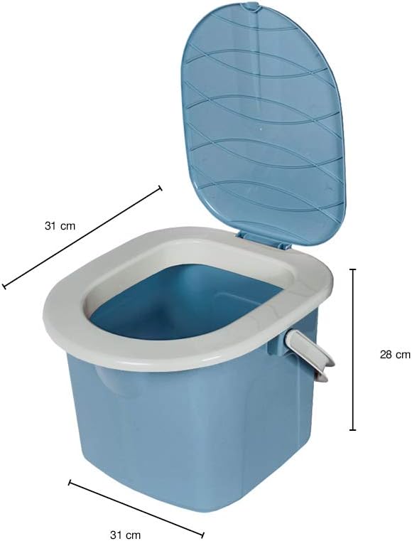 BranQ - Home essential 1305 Jungen Toilette BranQ Mobile Campingtoilette 15,5 Ltr. mit max. Tragkraf