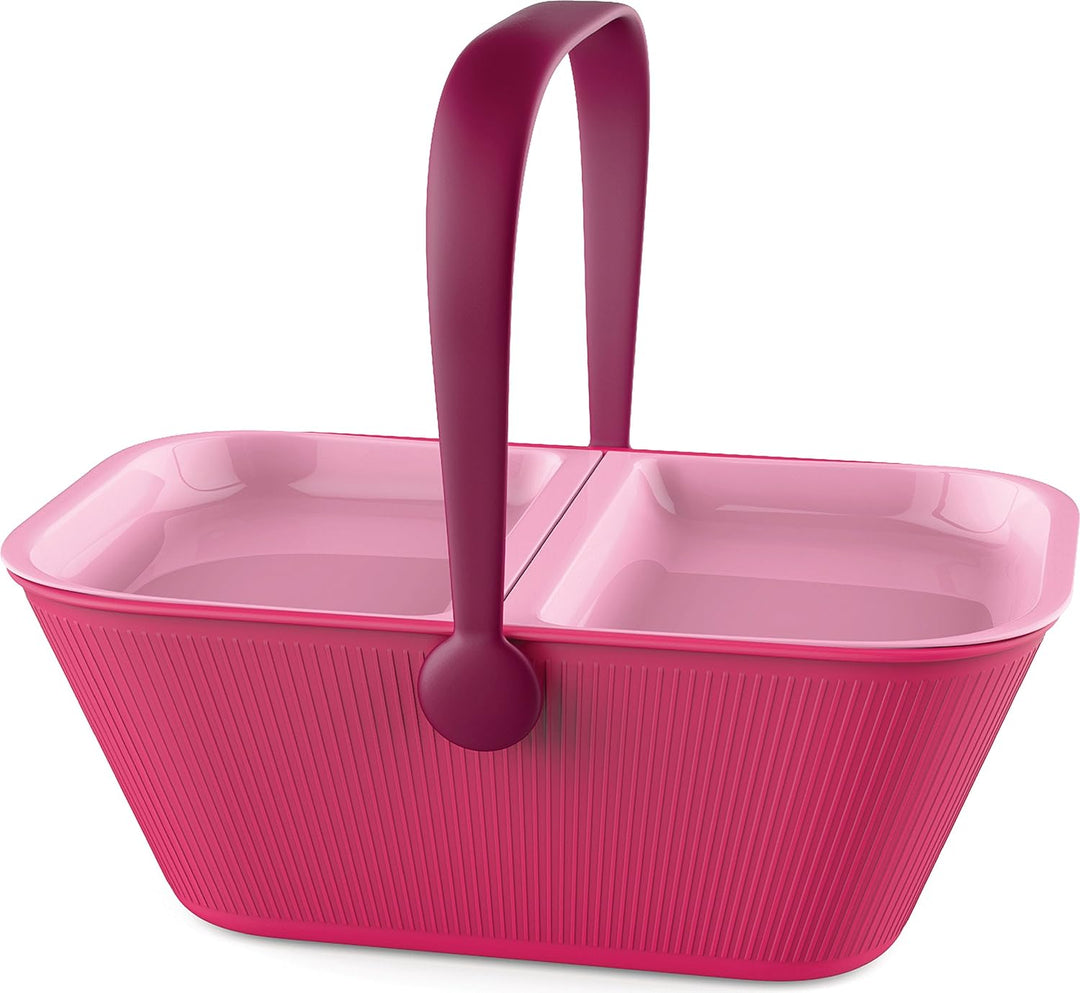 Alessi Picknick Korb Hund Rose, Rose