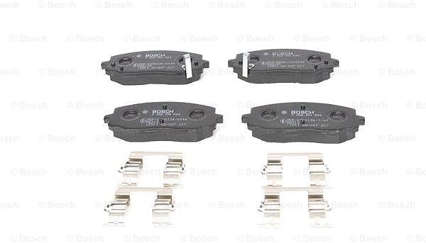 Bosch BP974 Bremsbeläge - Vorderachse - ECE-R90 Zertifizierung - vier Bremsbeläge pro Set