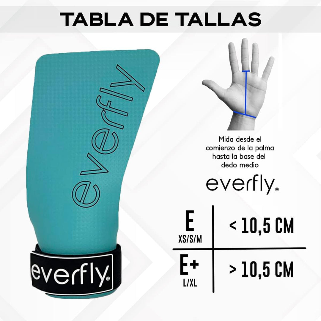 Everfly Fitness Handschuhe für Crossfit - Grips Herren Damen - Ohne Löcher - Carbonfaser - Trainings