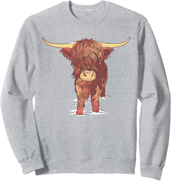 Hochlandvieh Rinder Hochland Tier Schottische Hochlandrinder Sweatshirt