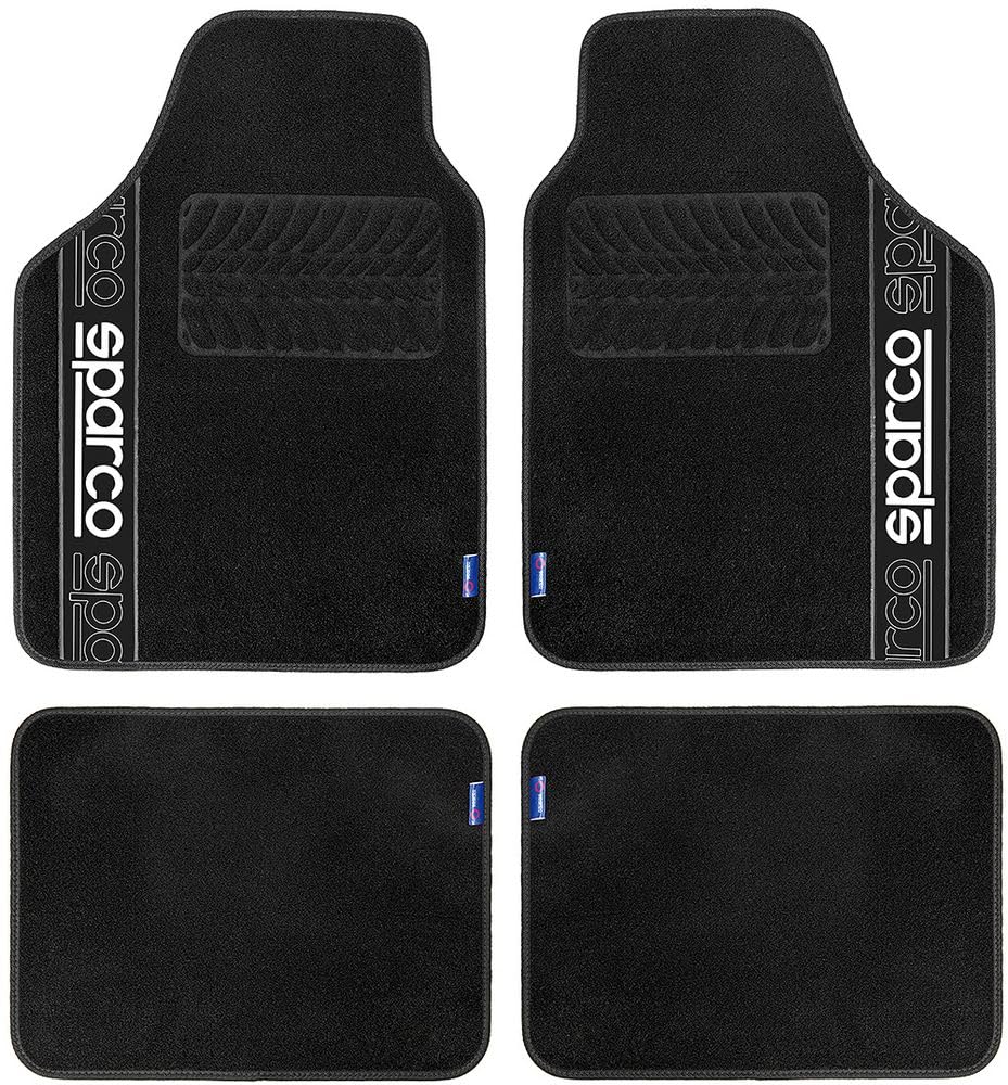 Sparco Teppichboden F510 Schwarzer Teppichboden TEPPICH F510 SCHWARZ, TEPPICH F510 SCHWARZ