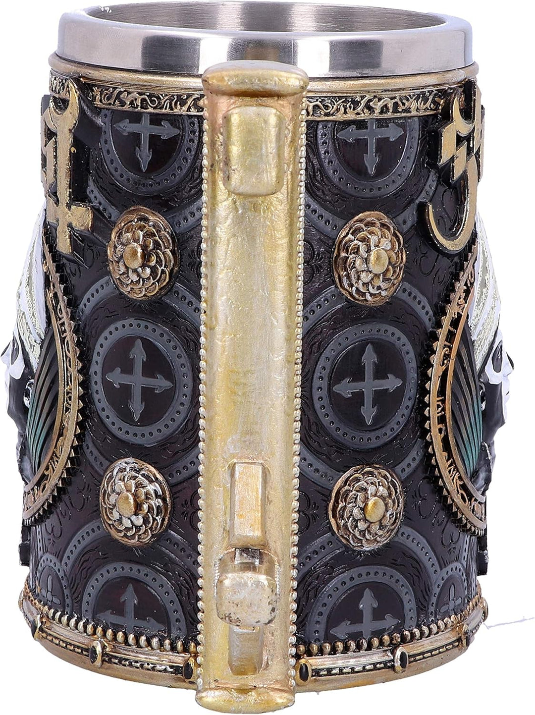 Nemesis Now Iron Tankard Merchandise Ghost Papa Emeritus Iii Meliora Gold, Ghost Papa Emeritus Iii M