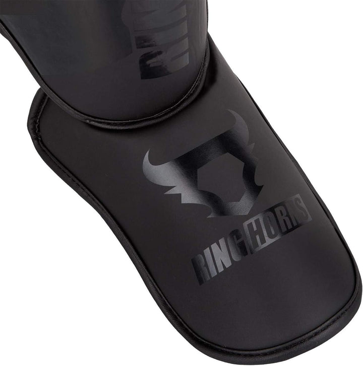Ringhorns Charger Schienbeinschutz Schwarz/Schwarz XL, Schwarz/Schwarz XL