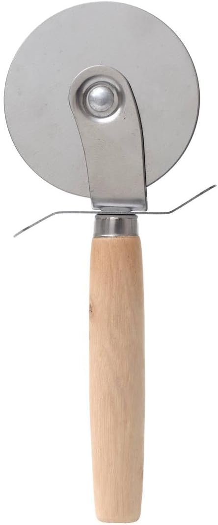 Neka - Pizzastein und -rad für den Grill - Durchm. 33 cm - Beige