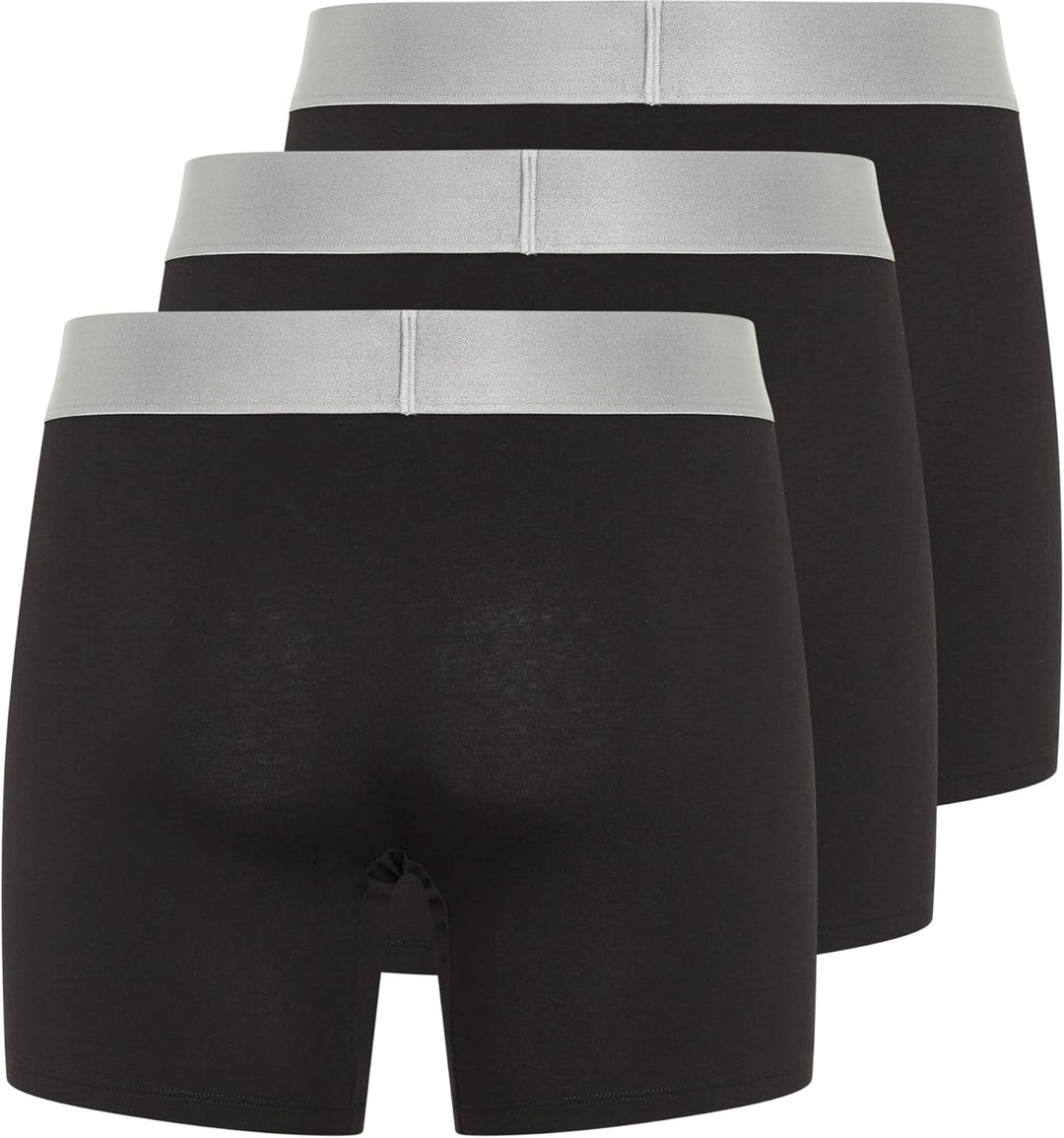 Calvin Klein Herren Hüft-Shorts (3er Pack) XXL Schwarz (Black), XXL Black (Black)