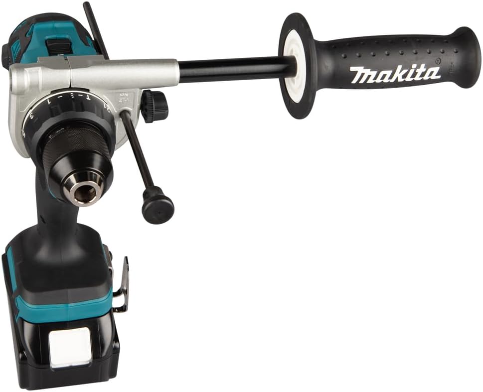 Makita Akku-Schlagbohrschrauber DHP492Z 18V - Bürstenloser Schlagbohrschrauber, 130 Nm Drehmoment, 2