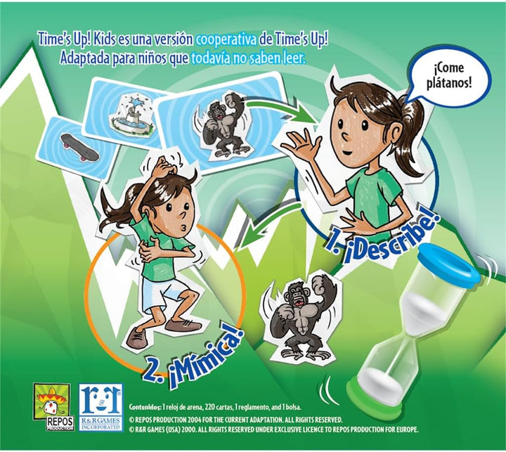 Repos Production - Time's Up Kids 2 - Spanisches Kartenspiel