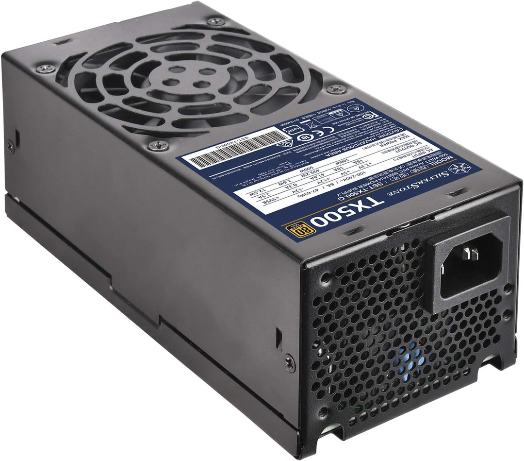 SilverStone Technology Silverstone SST-TX500-G - 80-Plus-Gold-TFX-Netzteil mit 500W