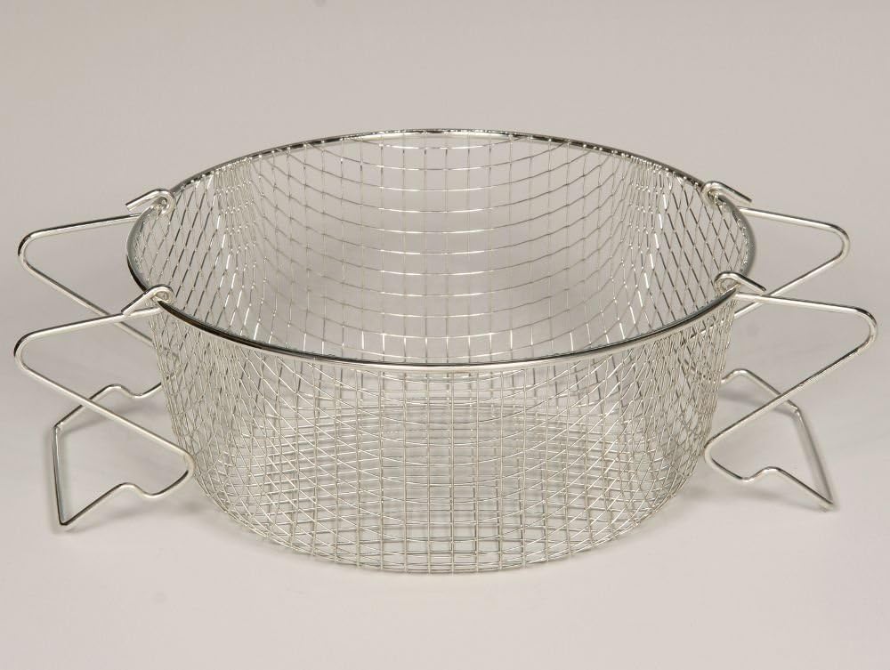 Riess, 2738-000, Einsatz für Pommes-frites Pfanne 26, Serie CLASSIC - SCHWARZEMAILLE, Durchmesser 26