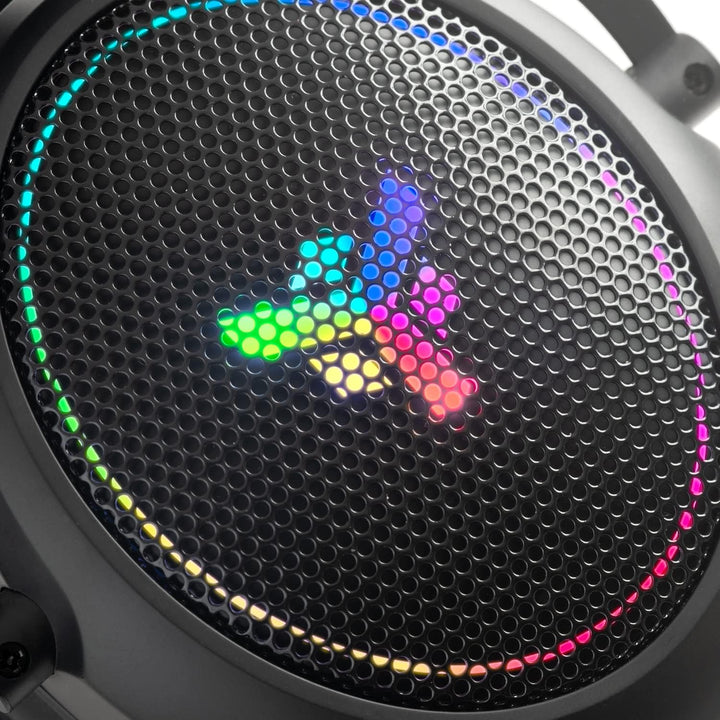 iTek H500 Gaming Headset - Gaming Headset mit abnehmbarem Mikrofon, 7.1 Surround-Kopfhörer, Externe