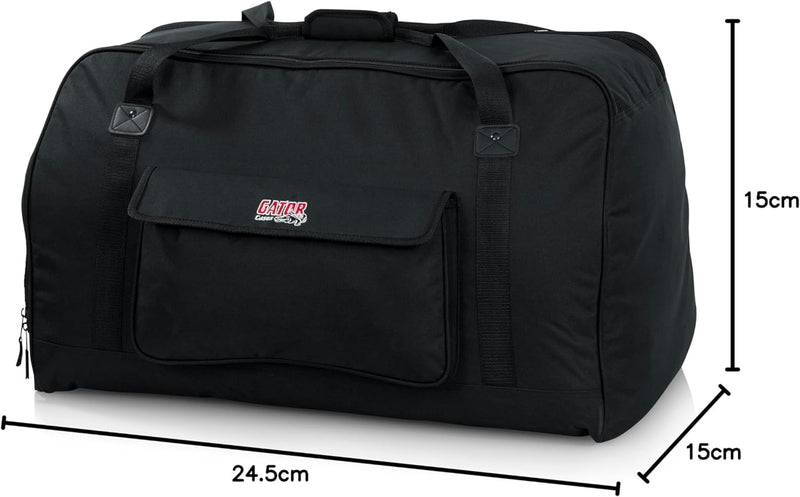 Gator GPA-TOTE12 12-Inch Speaker Tote Bag 12 " Verstärktes Nylon, 12 " Verstärktes Nylon