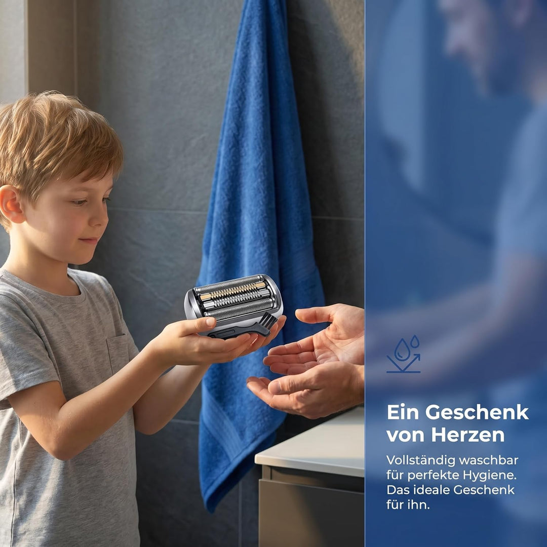 92S Scherkopf Series 9 Elektrorasierer Ersatzteil, Serie 9 Scherkopf für Elektrorasierer, Kompatibel