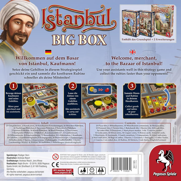 Pegasus Spiele 55119G - Istanbul Big Box