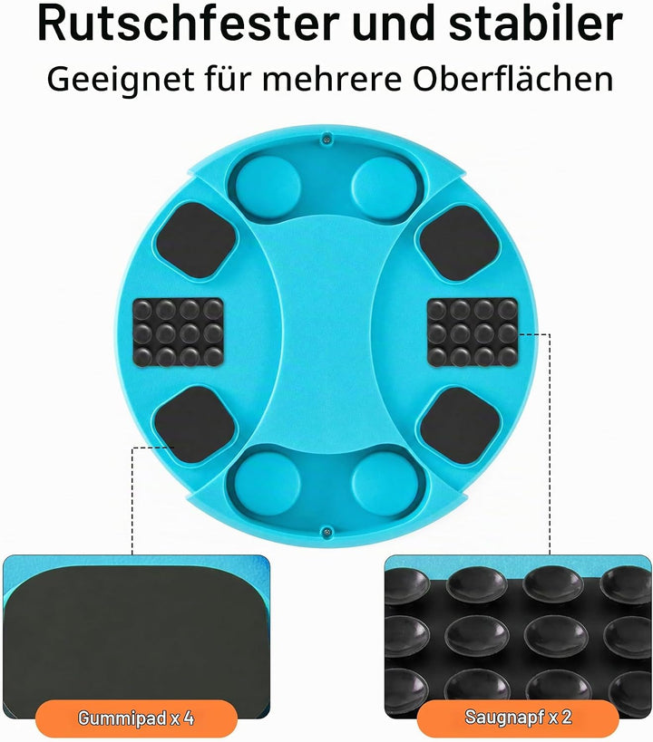 Hundepuzzle-Spielzeug, 2 Ebenen, Slow Feeder, Futterspender für Leckerlis, IQ-Training und Unterhalt