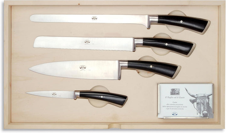 Coltellerie Berti Il Trinciante Geschmiedetes Küchenmesser-Set, komplett
