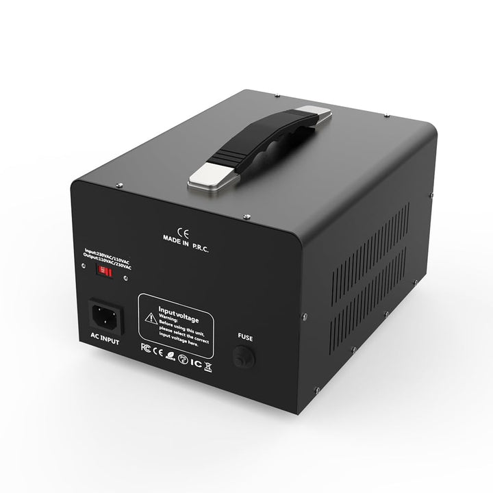 Yinleader 3000VA 110 Volt USA Spannungswandler Ringkern-Transformator- In: 110V oder 220V / Out: 110