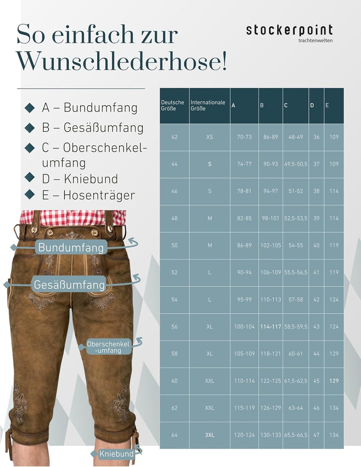 Stockerpoint Herren Hose 44 Havanna Gespeckt, 44 Havanna Gespeckt