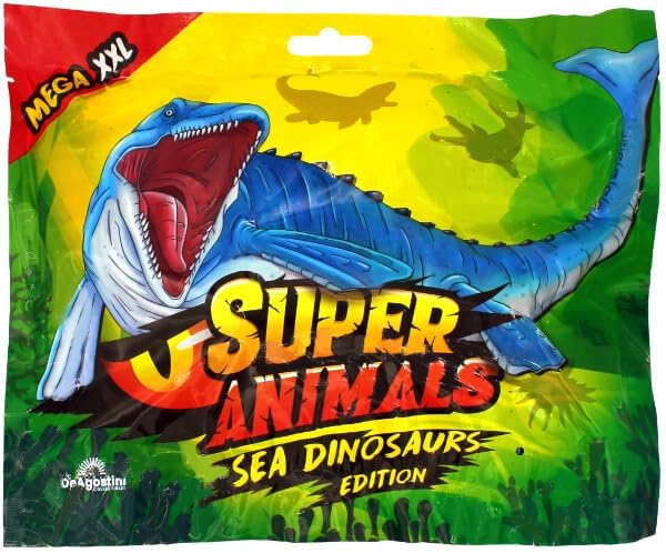 Generisch DeAgostini Super Animals Figur - Sea Dinosaurs Edition - Sammelfigur Sea Dino - Auswahl (4