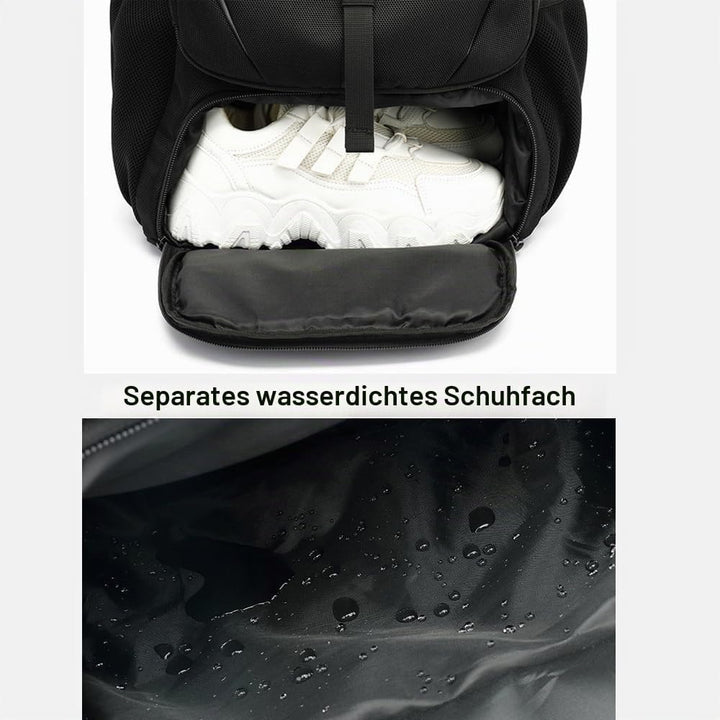 50L 60L 80L Gross Reiserucksack Herren,Erweiterbar Handgepäck Rucksack,17-Zoll Laptoptasche Arbeit L