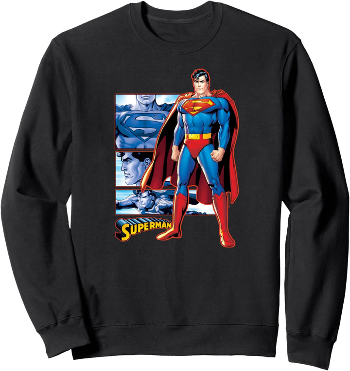 Superman Comic Panels Sweatshirt